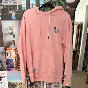 Pink Graphic Hoodie